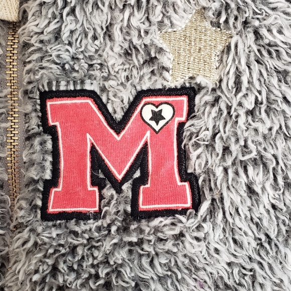 Disney Minnie Mouse Toddler Fleece Jacket Grey Size 18 Month - Picture 16 of 16